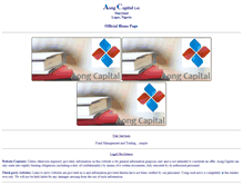 Tablet Screenshot of aongcapital.com